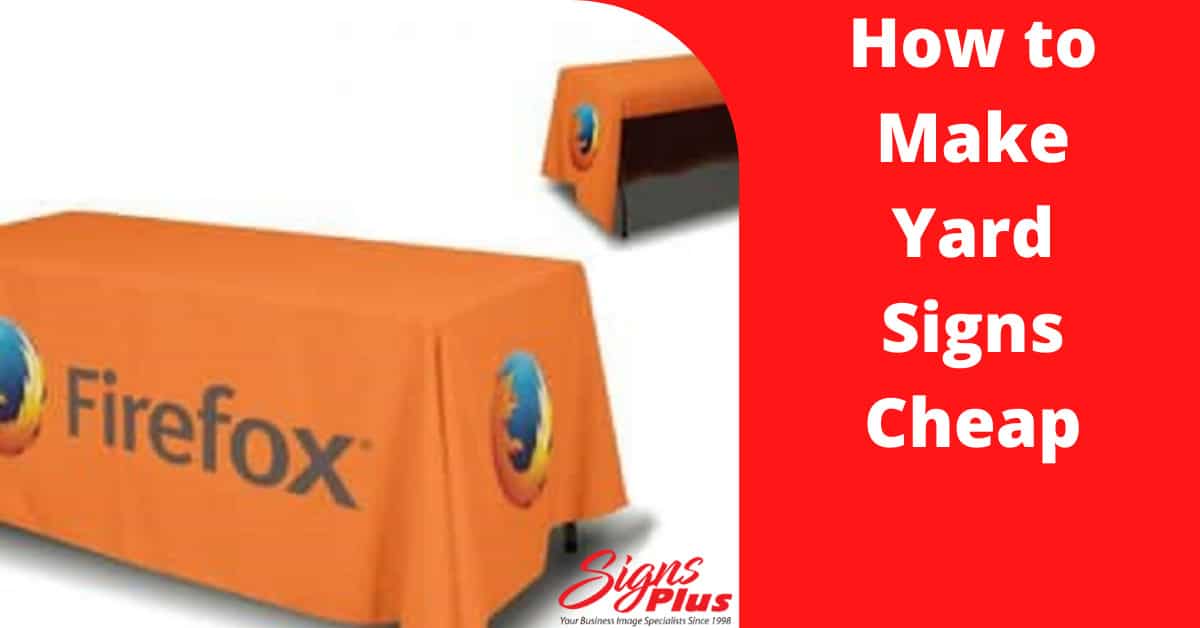 Can Trade Show Tablecloths be Washed in the Washing Machine Signs Plus