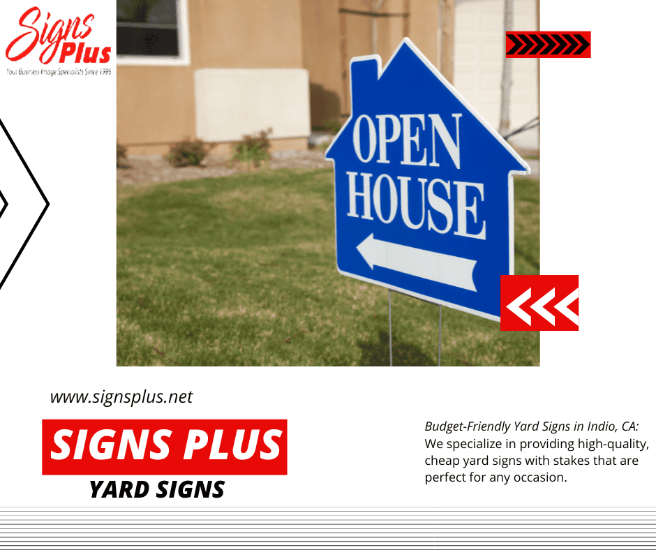 Cheap Yard Signs With Stakes