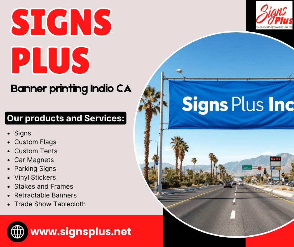 Banner Printing Indio CA