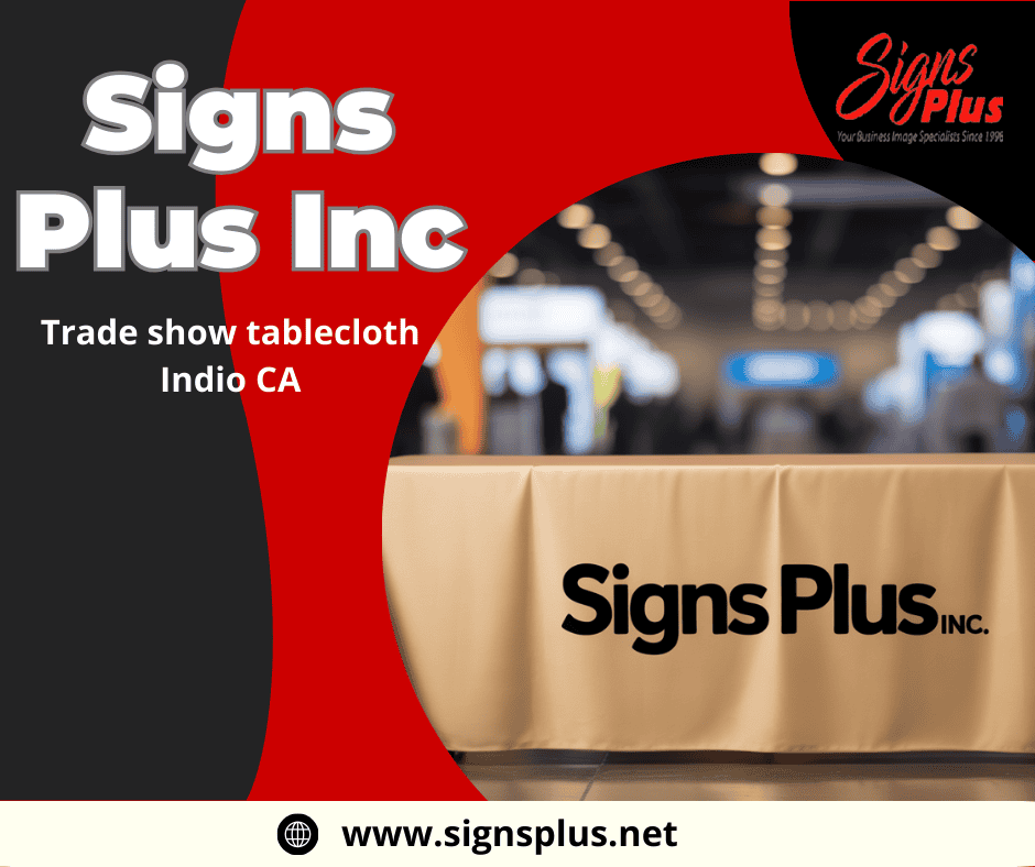 Custom Tradeshow Tableclothe